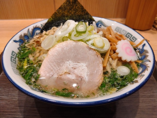 「ニラねぎそば」@舎鈴 南柏店の写真