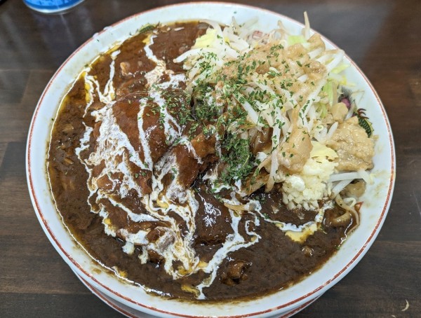 「【限定】極上！常陸牛すじ肉 プルトロビーフシチュー麺 300g」@らーめん漢道の写真