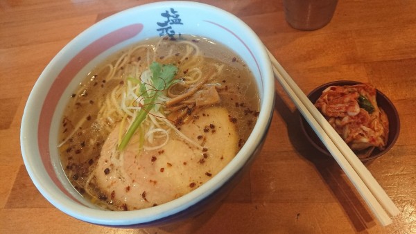 「天然塩ラーメン」@塩元帥 守山の写真