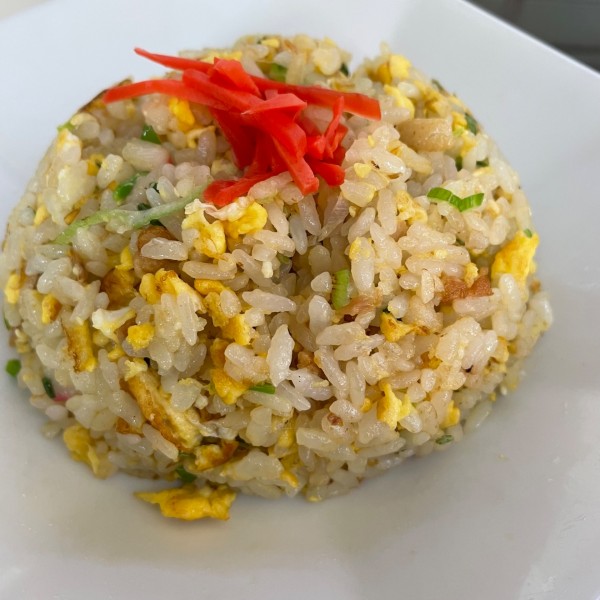 「半チャーハンセット 400円」@佐野青竹手打らーめん 大関の写真