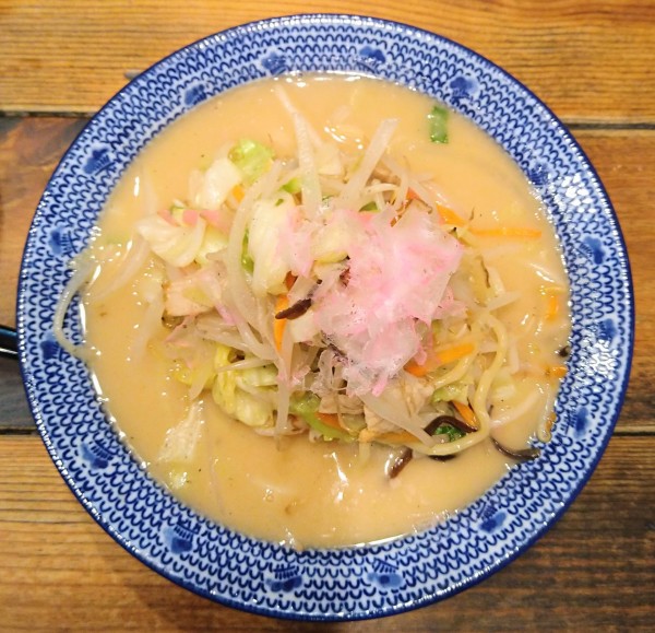 「白ちゃんぽん＋水餃子」@じげもんとんの写真