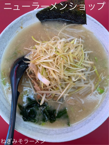 「ねぎみそラーメン」@ニューラーメンショップの写真