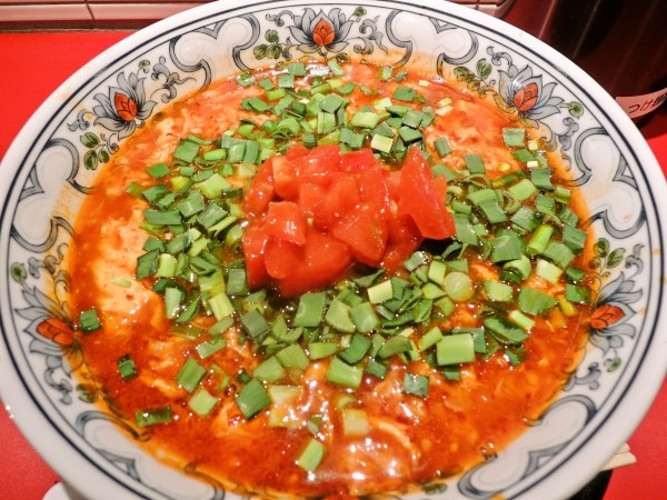 トマト辛麺（旨辛）（950円）