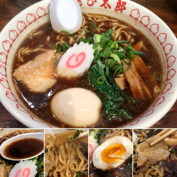 「味玉浅草ブラックラーメン　950円」@醤油らーめん きび太郎の写真