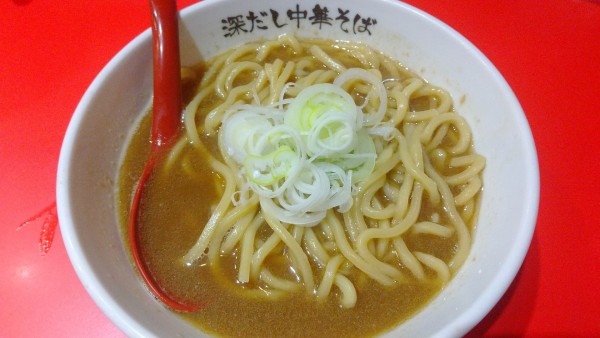 「深だしかけ中華そば(¥590)」@駅ラーメン 深だし中華そばの写真