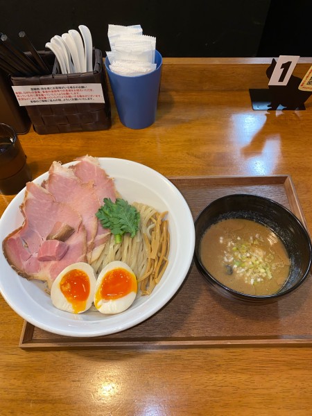 「燻製牡蠣のつけ麺特製¥1,480円(限定)」@らぁ麺はうす Sumika0の写真