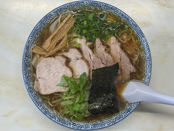 「チャーシューワンタン麺」@味の大西 真鶴店の写真