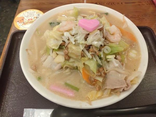 「納豆ちゃんぽん(小粒)¥1000-」@三芳八の写真