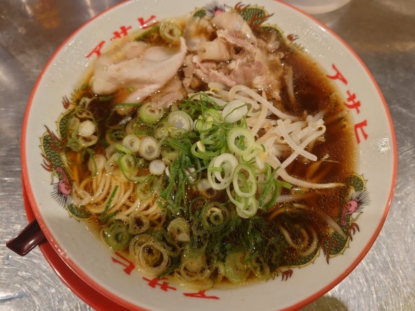 「ラーメン」@中華そば アサヒ製麺 なんばラーメン一座店の写真
