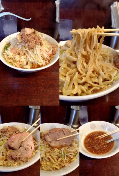 「『小ラーメン(¥800)』をニンニクアブラで…」@ラーメン二郎 めじろ台店の写真