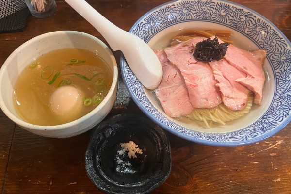 「特製塩しじみ 昆布水つけ麺」@支那そば屋 雅の写真