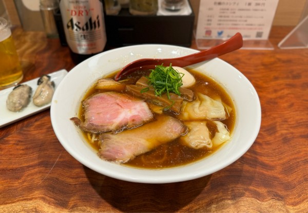 「特製醤油そば ¥1250」@三馬路 東京店の写真