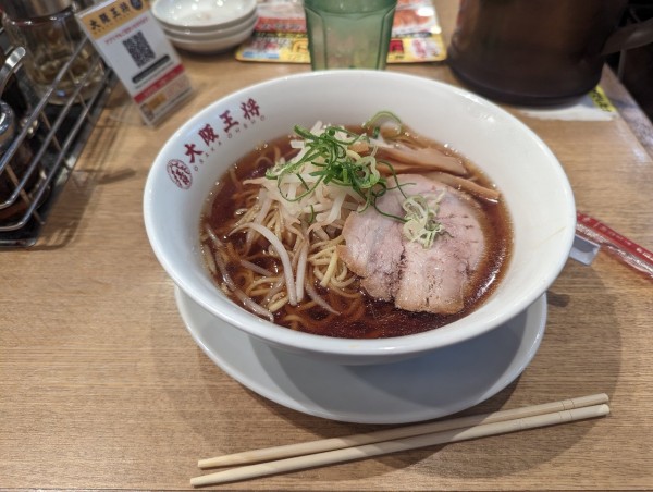 「中華そば」@大阪王将 大井町店の写真