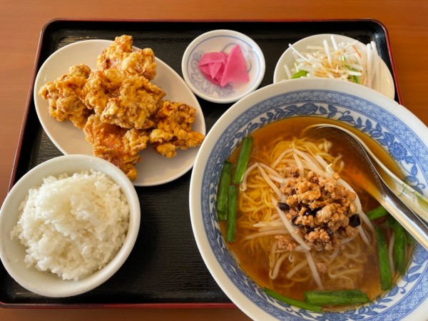 「ランチセット　￥８００」@中国料理 京華の写真