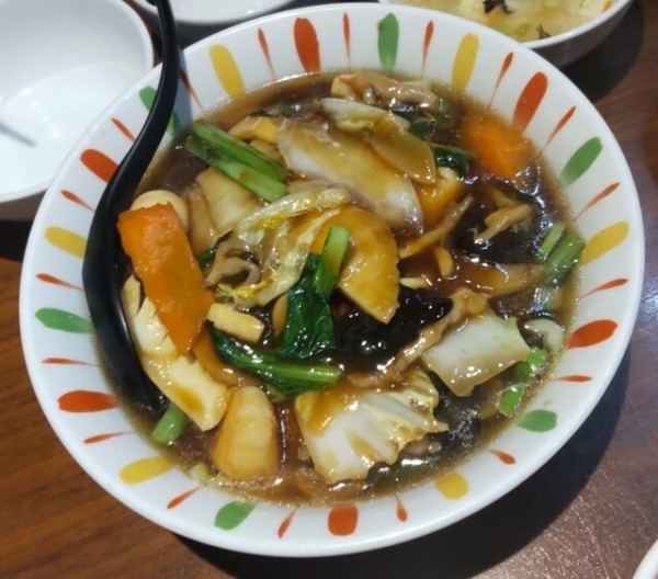 「五目あんかけラーメン 980円」@中華美食屋 天童店の写真