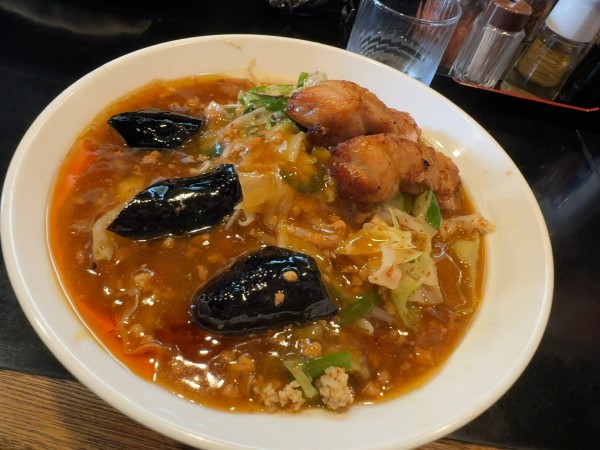 「鳳凰麺＋プチ唐」@激辛拉麺 鷹の爪の写真