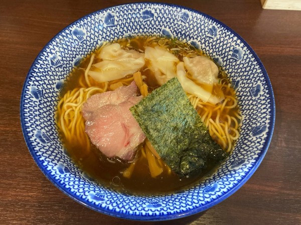 「ワンタン麺 970円」@中華そば 薫風の写真