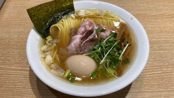 「限定 塩ラーメン」@一番だしラーメン しんせんの写真
