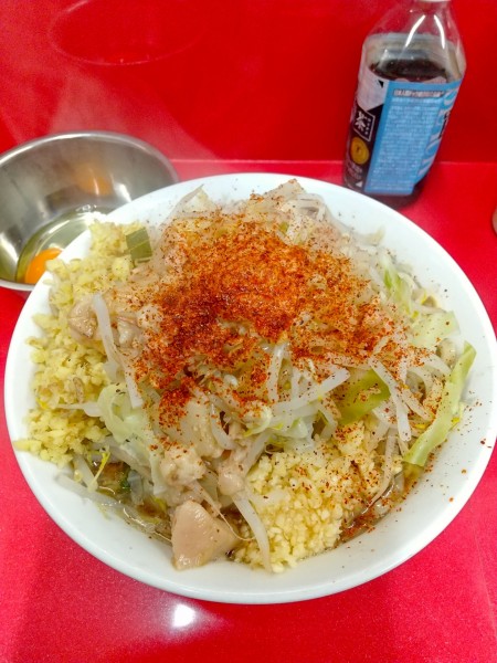 「小ラーメン 生姜」@ラーメン二郎 越谷店の写真