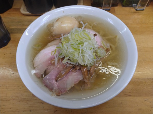 「(特製)塩らーめん¥1250-」@麺道 六善 お花茶屋店の写真