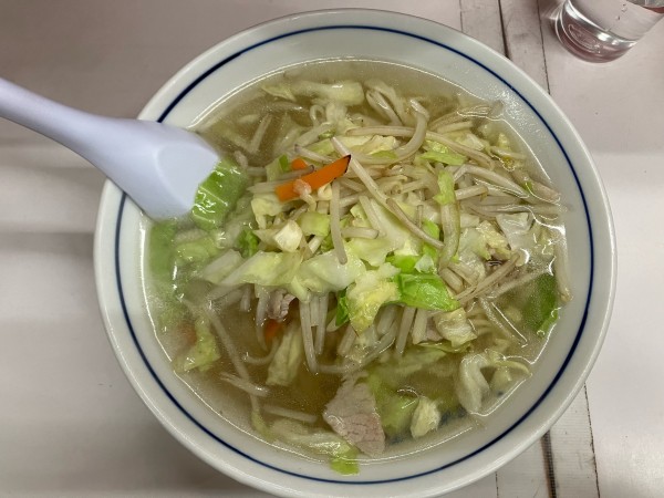 「タンメン大盛り(550円＋150円)」@中華料理 大勝軒の写真