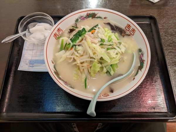 「ダブル野菜タン麺：750円」@中華名菜 永楽の写真