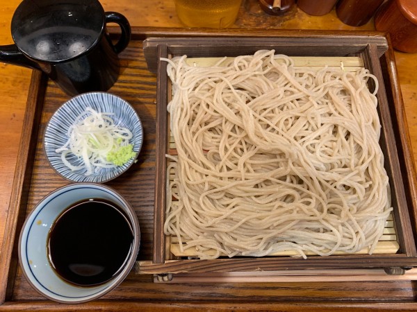 「もりそば 380円」@久庵の写真