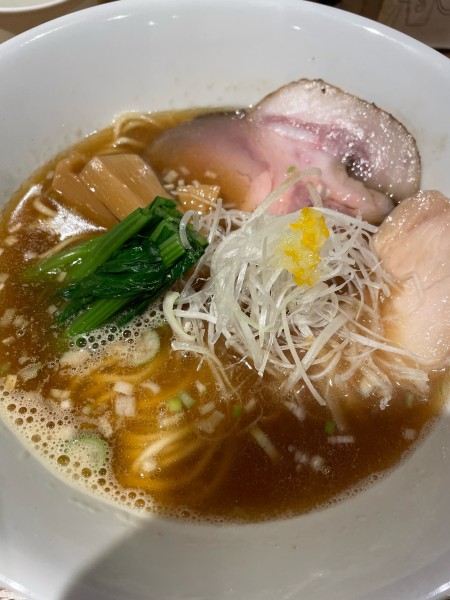 「醤油中華そば」@中華そば べぃしっくの写真