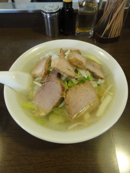 「タンメン800円チャーシュー400円」@はつねの写真