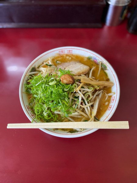 「みそラーメンスタミナもやし炒めトッピング」@八福神の写真