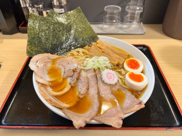 「中華そば 全部のせ」@つけ麺丸和 各務原分店の写真