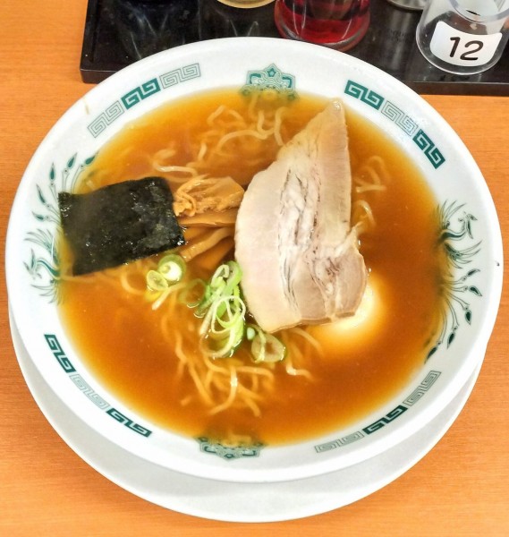 「味玉中華そば 510円」@日高屋 千葉富士見店の写真