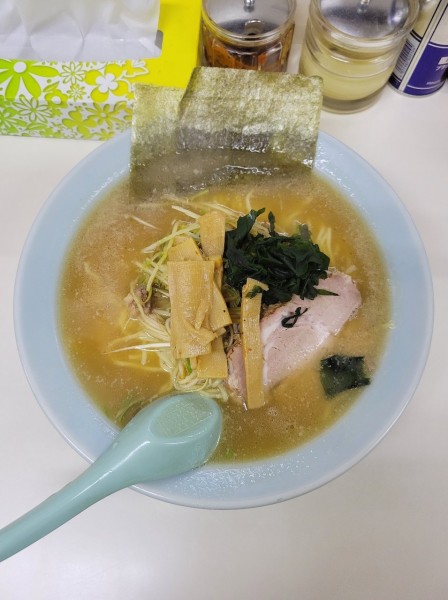「ネギラーメン」@ラーメンショップ 運転免許センター北口店の写真