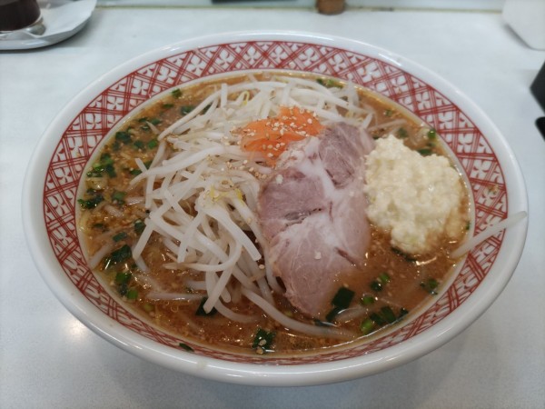 「味噌󠄀にんにく」@めん丸 曳舟店の写真