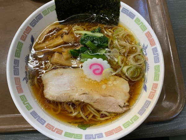 「昔ながらの中華そば　430円」@北区みんなのさくらキッチンの写真