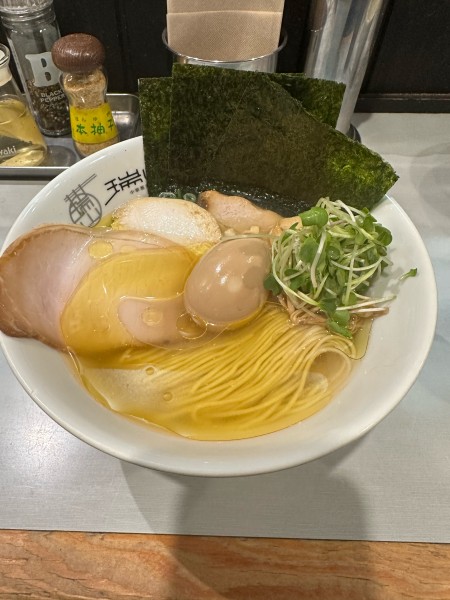 「特製塩ラーメン」@中華蕎麦 瑞山（ZUIZAN）の写真