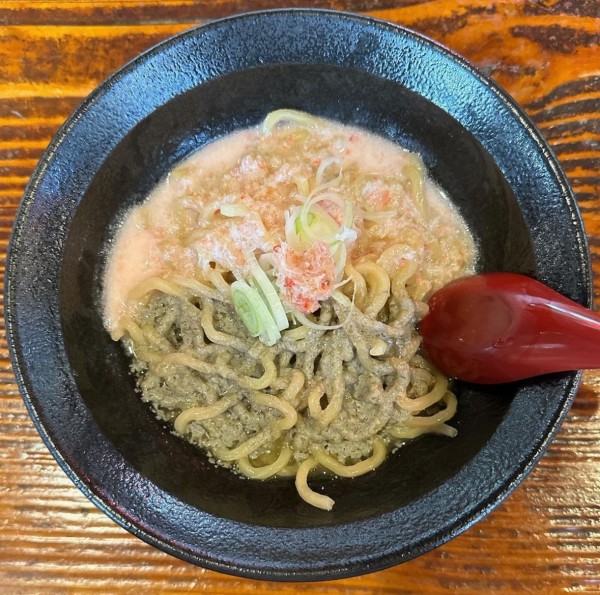 「【限定】カニの贅沢まぜそば」@カニ龍の写真
