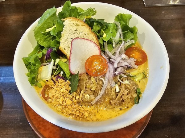 「【限定】青森ホタテのトマトクリーム濃厚soba　1900円」@sobabar Ciliegioの写真