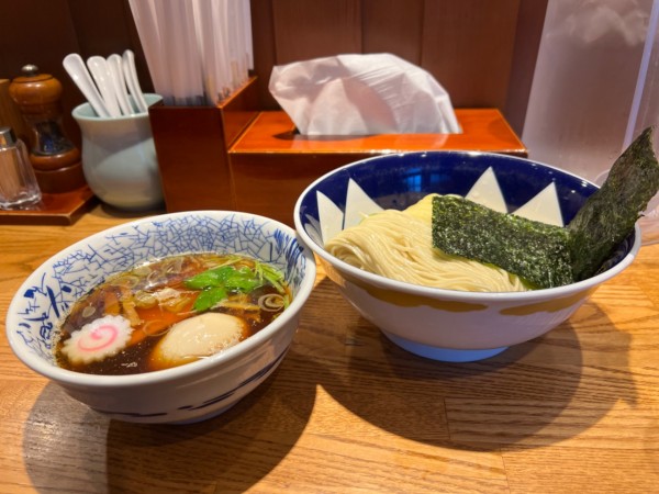 「味玉清湯つけそば」@つけそば 神田勝本の写真