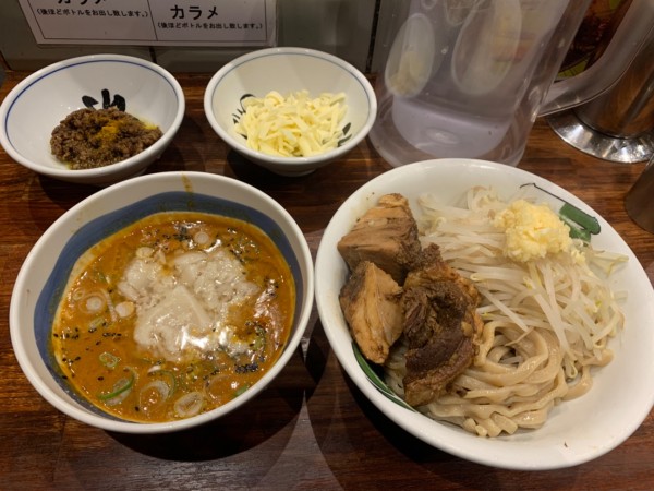 「味噌つけ麺」@雷 北松戸本店の写真