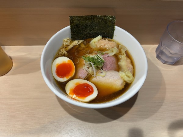 「特製中華そば」@手揉み中華そば 中村の写真