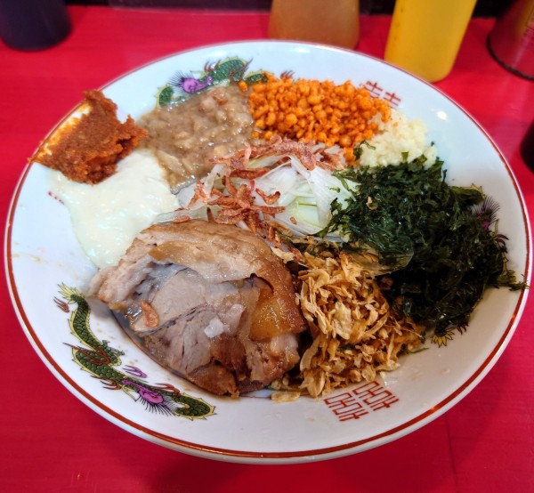 「【限定】エビクリーム(半麺、1250円)」@鷹の目 大宮店の写真