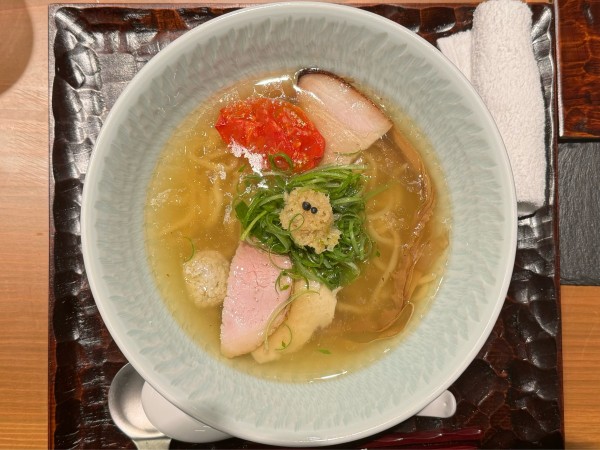 「塩そば」@饗 くろ㐂の写真