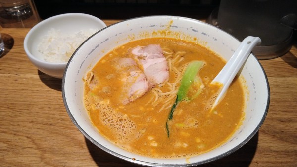 「担々麺+ライス(サービス)」@Renge no Gotokuの写真