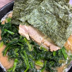 ラーメン➕ほうれん草