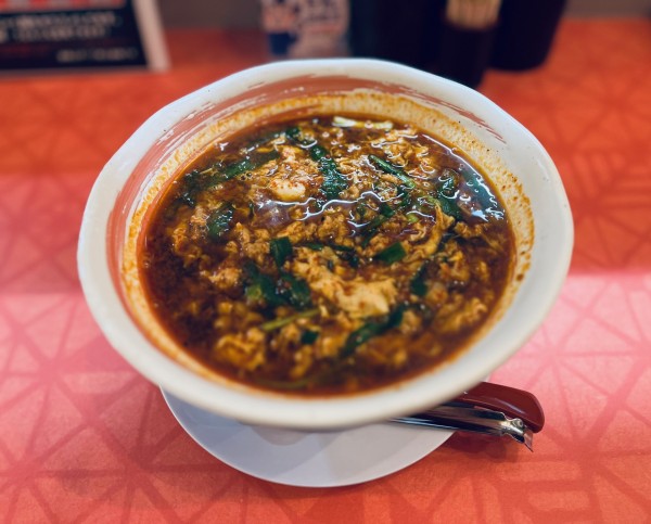 「辛麺(5辛・麺カタ¥980)」@宮崎辛麺 みやび 錦糸町店の写真
