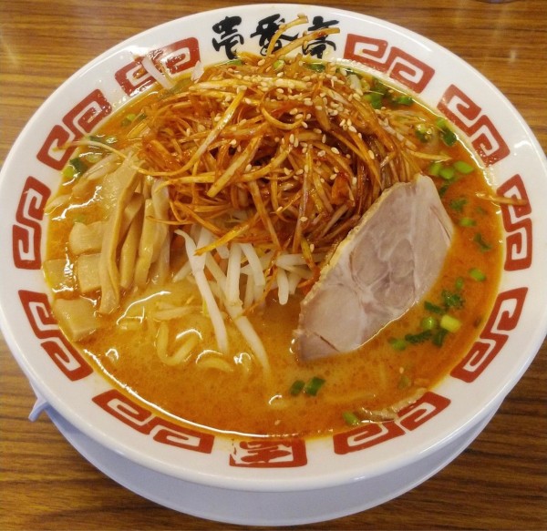「辛ネギ熟成味噌ラーメン(中辛)」@ラーメン屋 壱番亭 関宿店の写真