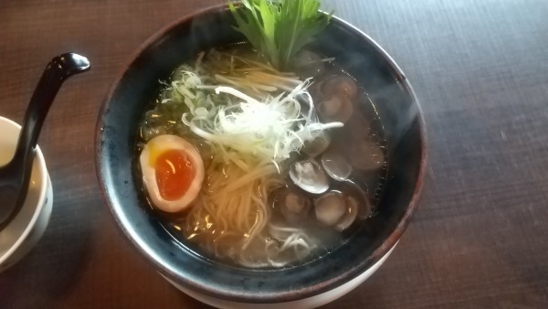 「極！しじみ塩らーめん（期間・数量限定）1000円」@ラーメン・つけ麺 笑福 鳥取店の写真