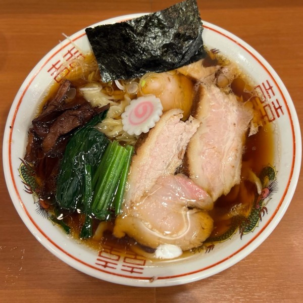 「【限定】生姜醤油ラーメン」@自家製手もみ麺 鈴ノ木の写真