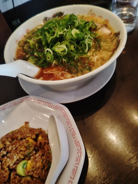 「チャーハン定食(麺大盛)(200円)」@来来亭 武蔵村山店の写真